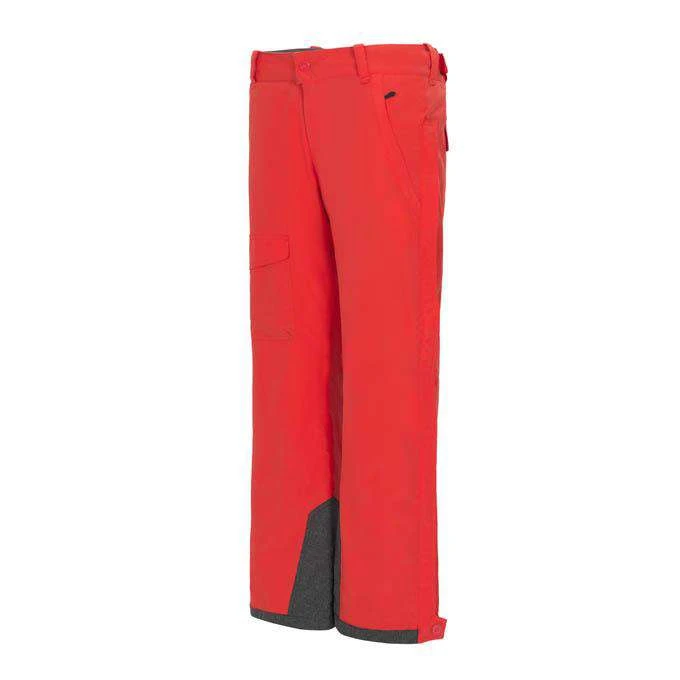 SYNC Performance Training Shorts Kid's Top Step Side Zip Ski Pant - Red