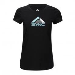 SYNC Performance Women's Logo Tee - Black