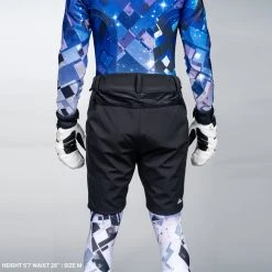 SYNC Performance Session Race Short - Black/White Training Shorts