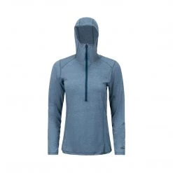 SYNC Performance Women's Deluge 1/2 Zip Hooded Long Sleeve Training Shorts