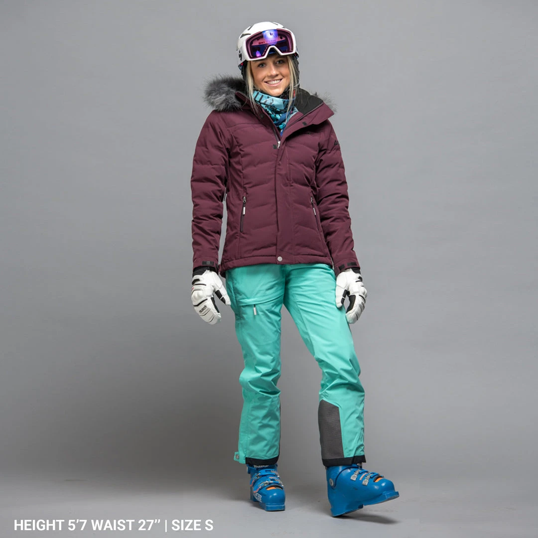 SYNC Performance Women's Top Step Side Zip Ski Pant