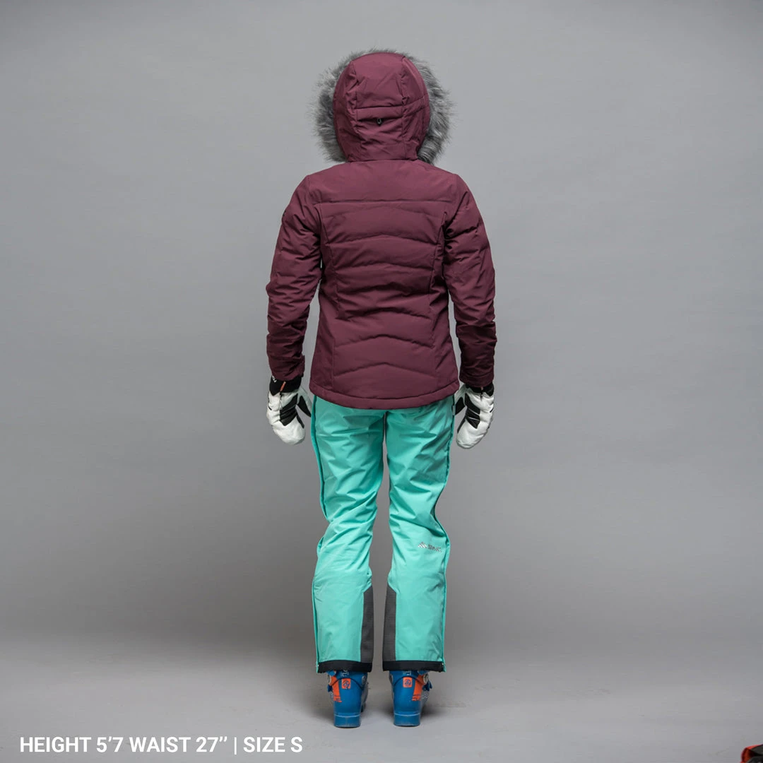 SYNC Performance Women's Top Step Side Zip Ski Pant