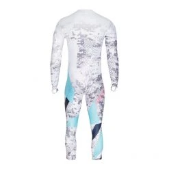 SYNC Performance Cleo Kids Race Suit - White Ski Race Suits