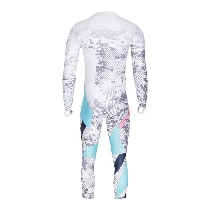 SYNC Performance Cleo Kids Race Suit - White Ski Race Suits