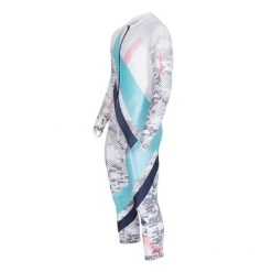 SYNC Performance Cleo Kids Race Suit - White Ski Race Suits