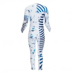 SYNC Performance Ski Race Suits Independence Adult Race Suit - White