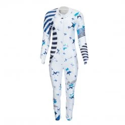 SYNC Performance Ski Race Suits Independence Adult Race Suit - White
